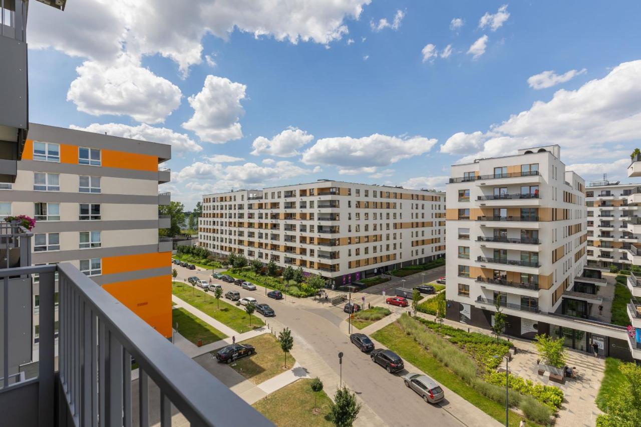 Elegant Apartments With Balcony & Parking Warsaw By Noclegi Renters Buitenkant foto