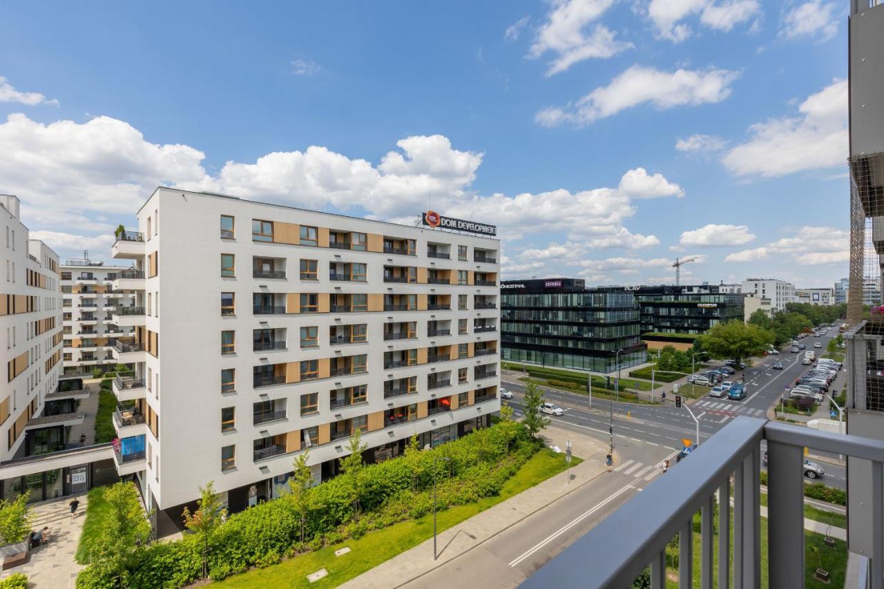 Elegant Apartments With Balcony & Parking Warsaw By Noclegi Renters Buitenkant foto